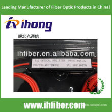 Diámetro grande del multímetro divisor óptico de la fibra óptica 105 / 125um